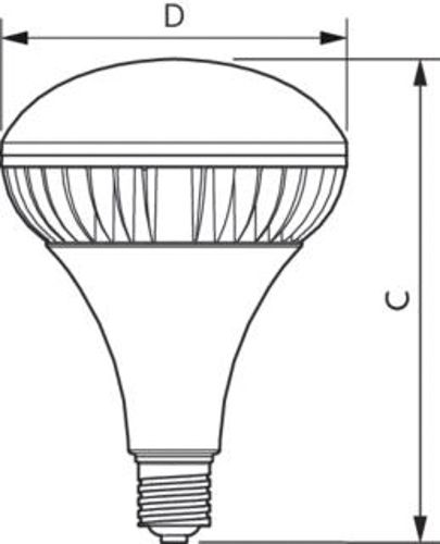 Лампа LED PHILIPS TForce HB 100-85W E40 6500K 120D GM
