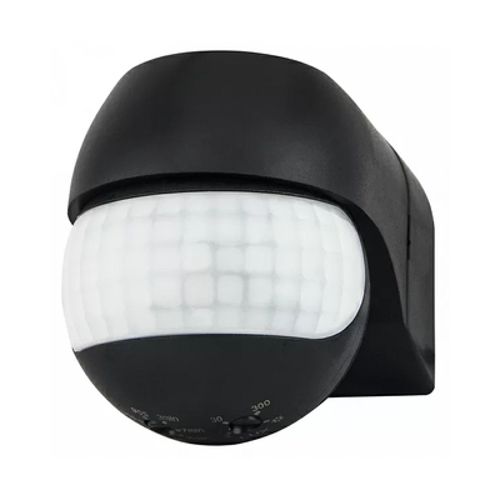 Датчик руху АСКО-УКРЕМ ДР-11 180° IP44 чорний