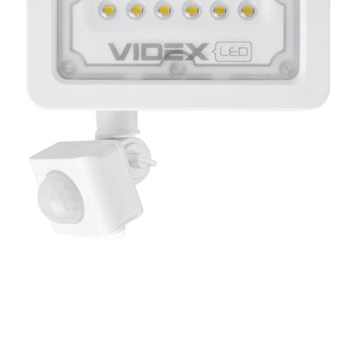 LED прожектор Videx з датчиком руху та освітленості F2e 10W 5000К