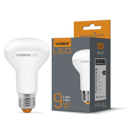 Лампа LED Videx R63e 9W 4100К Е27