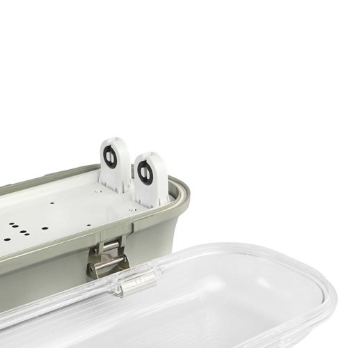 LED світильник лінійний під лампу Videx 2хТ8 0,6М 220V IP65