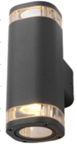 LED світильник архітектурний Videx AR072G IP54 GU10x2