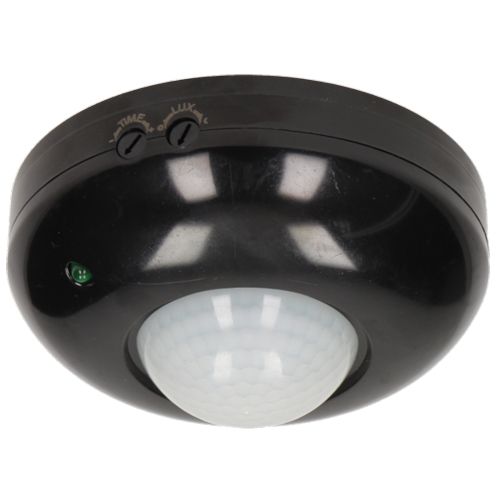 Датчик руху Євросвітло SO-01 накладний 360° IP20 чорний