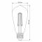 Лампа LED Videx філаментна ST64FAD 6W 2200К Е27 дімерна бронза