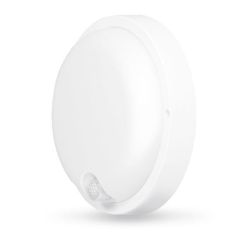 LED світильник з датчиком круглий Videx 12W 5000К ІК IP54 сенсорний білий