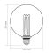 Лампа LED Videx філаментна VL-DI-G125FC1980S 4W 1800К Е27 Smoke