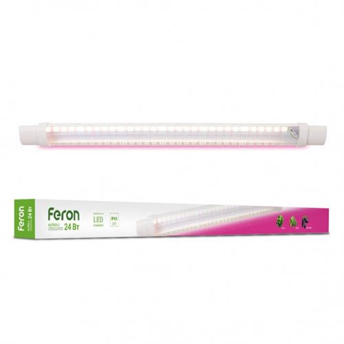 Фітосвітильник Feron AL7003-2 24W 920мм IP65 вологозахищений для рослин і теплиць