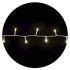 Внутренняя гирлянда Delux STRING 100LED 5м теплый белый свет, прозрачный провод IP20