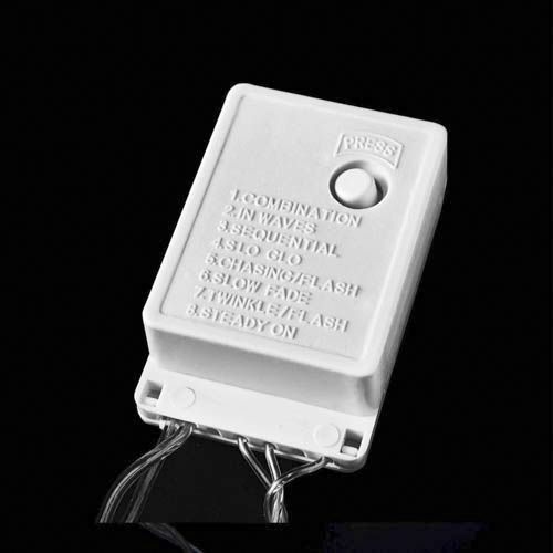 Внутрішня гірлянда Delux STRING 100LED 5м біле прозорий провід IP20