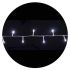 Внутренняя гирлянда Delux STRING 100LED 5м белый свет, прозрачный провод IP20