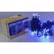 Зовнішня гірлянда Delux STRING 100LED 10м синє чорний провід IP44