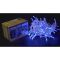 Зовнішня гірлянда Delux STRING 100LED 10м блимаюча синє білий провід IP44