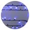 Зовнішня гірлянда Delux STRING 100LED 10м синє чорний провід IP44