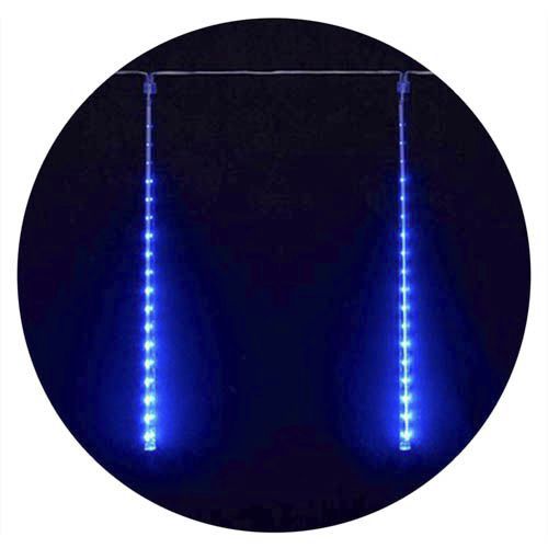 Зовнішня гірлянда Delux бурулька SNOWFALL 384LED 8*50см синє IP44