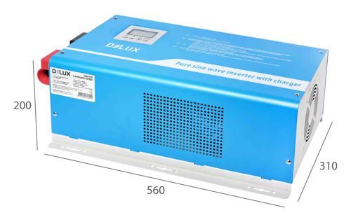 Інвертор DeLux з функцією заряду FT-5KW 48V 220V AC