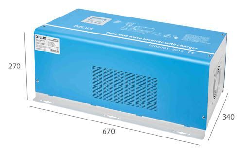 Інвертор DeLux з функцією заряду FT-8KW 48V 220V AC