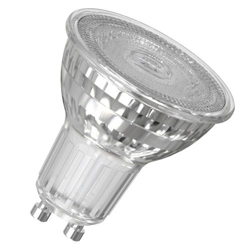 Лампа LED OSRAM PAR16 6,9W 2700K GU10 скляна колба