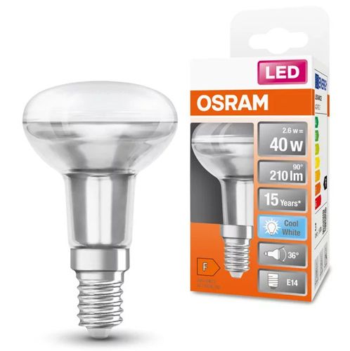Лампа LED OSRAM рефлекторна R50 40 26W 4000K GL E14