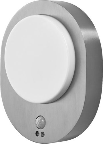 LED cвітильник настінний LEDVANCE з датчиком руху 8W 3000K Endura Disc