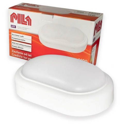 LED світильник PILA WL007C 15W 4000К PSU OVL WH