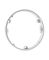 Рамка для монтажу світильників "downlight" SLIM FRAME DN155 Білий