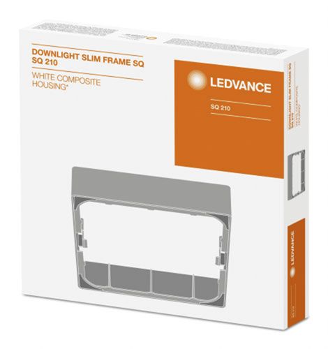 Рамка для монтажу світильників "downlight" SLIM FRAME SQ210 Білий