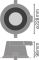 Світильник LEDVANCE DOWNLIGHT COMFORT 20W 3000К IP54 Білий