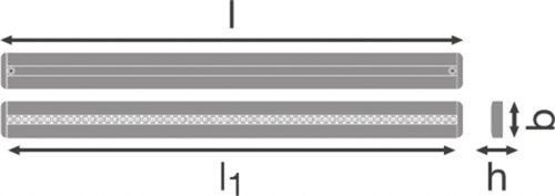 Світильник підвісний LINEAR Indivi DIRECT/INDIRECT 1500 56W 4000K