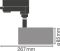 LED світильник трекінговий TRACKLIGHT SPOT D85 35W 3000K 90Ra NFL Чорний