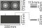 Світильник LEDVANCE SPOT MULTI 2x30W 4000К IP20 Білий