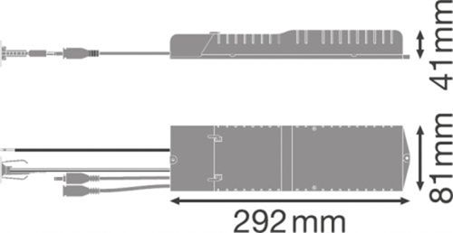 Блок аварійного живлення LEDVANCE EM CONV BOX 105V 3W LI AT 3H