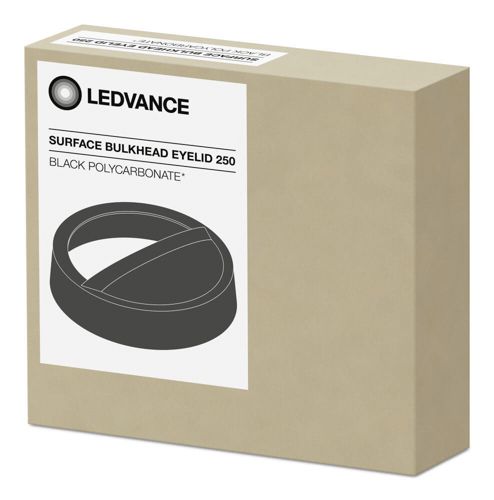 SURFACE BULKHEAD EYELID 250 BK