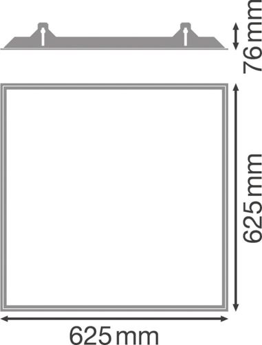 Рамка PL 600 RECESSED MOUNT FRAME