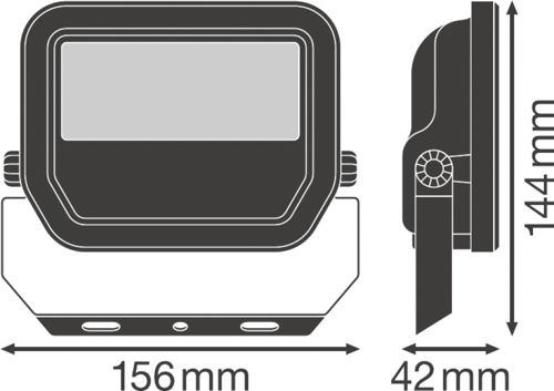 LED прожектор LEDVANCE FLOODLIGHT 20W 3000K SYM 100 Білий