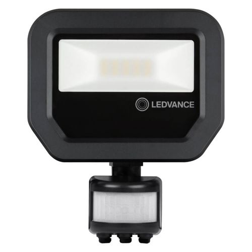 LED прожектор LEDVANCE FLOODLIGHT SENSOR 10W 4000К IP65 Чорний