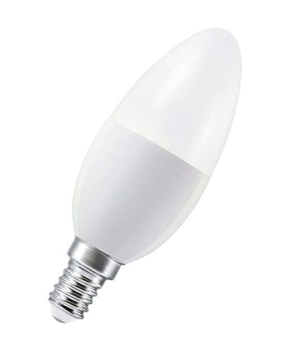 Лампа LED OSRAM свічка з керуванням SMART WIFI B40 5W 2700K-6500K TW FR E14