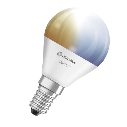 Лампа LED OSRAM кулька з керуванням SMART WIFI P40 5W 2700K-6500K TW FR E14