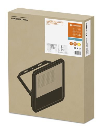 LED прожектор LEDVANCE FLOODLIGHT AREA 72W 3000К IP65 Чорний