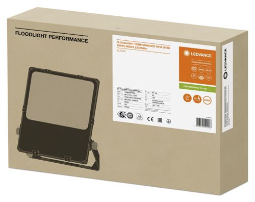 LED прожектор LEDVANCE FLOODLIGHT PERFORMANCE SYM 60 150W 4000К IP66 Чорний