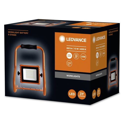 LED прожектор LEDVANCE з акумулятором Worklight Battery  10W 4000K