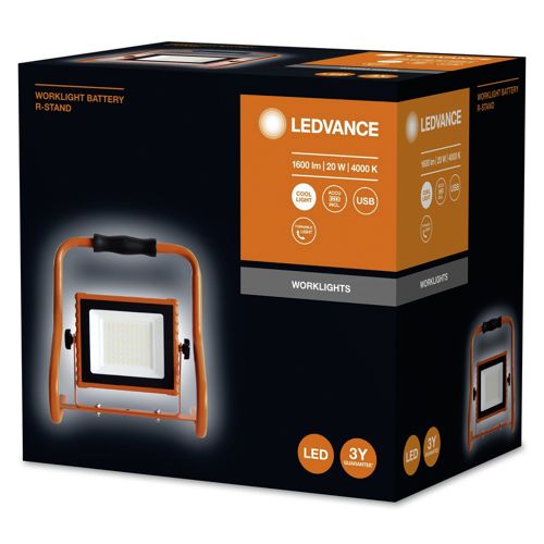 LED прожектор LEDVANCE з акумулятором Worklight Battery  20W 4000K