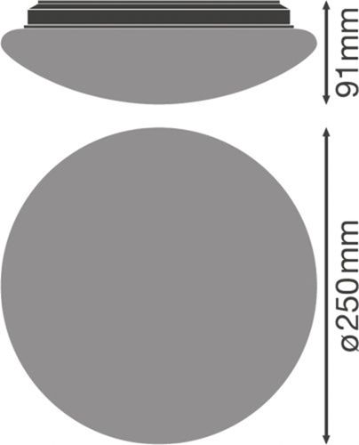 LED світильник LEDVANCE накладний SF CIRC 250 V 13W 4000K IP44