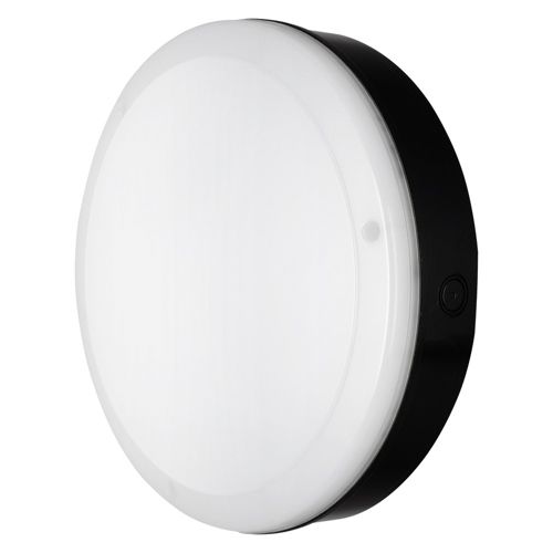 LED світильник LEDVANCE SURFACE BULKHEAD 250 ON/OFF 10W 3000K BK IP65