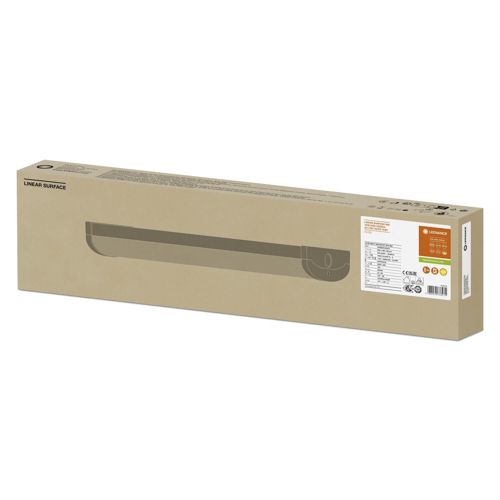 LED світильник LEDVANCE лінійний накладний LN SF 600P 18W 3000K Білий IP44 EM