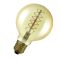 Лампа LED OSRAM філаментна VINTAGE 1906 GLOB 95 DIM 7W 822 230V S FIL GOLD E27 4X1