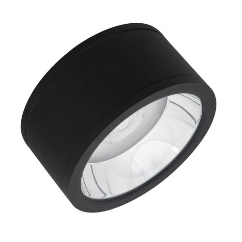LED світильник LEDVANCE накладний постільний DL SURFACE DN 250P 45W 36D IP65 4000К Чорний