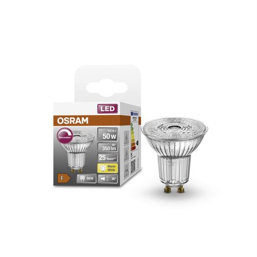 Лампа LED OSRAM рефлекторна PAR16 D50 36 45W 2700K GU10