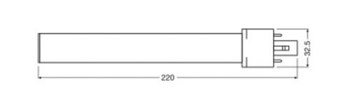 Лампа LED OSRAM DULUX S11 6W 4000K 230V EM G2310X1