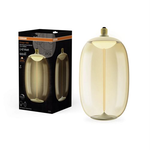 Лампа LED OSRAM філаментна 1906 LBELPOVD 12W 1800K AM MAG E27