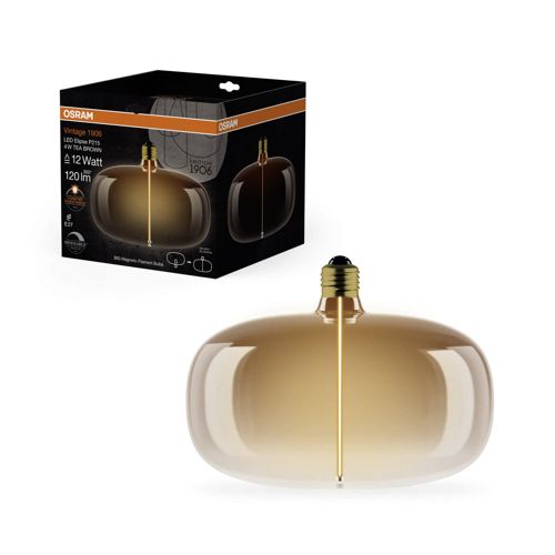 Лампа LED OSRAM філаментна 1906 LBELPD 4W 1800K TBMAG E27